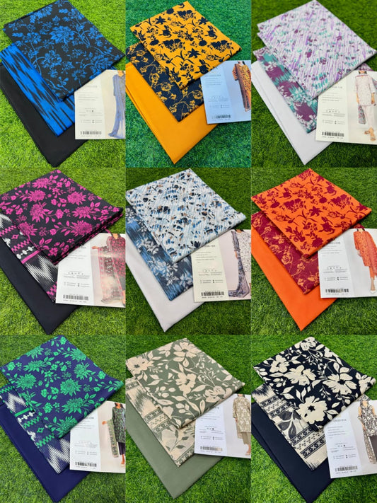 LAWN 3PCS SUIT COLLECTION