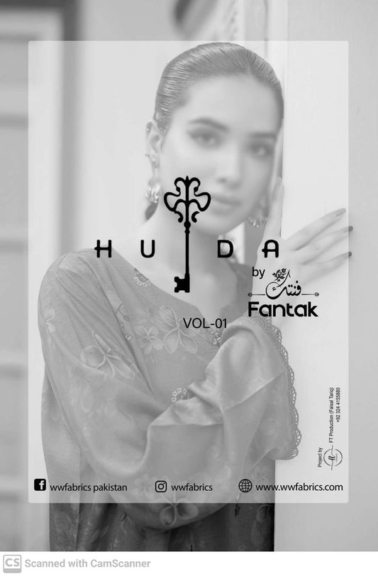 HUDA by Fantak Winter Collection 2025 | Diamond Dupatta Edition 🌸