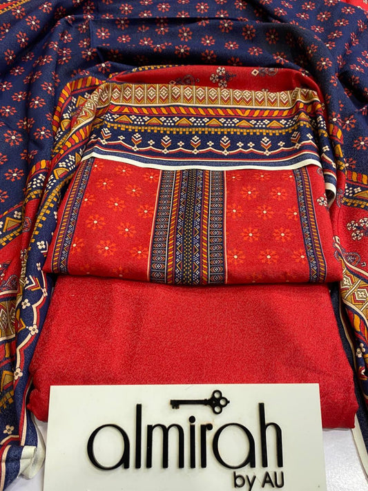 New Arrivals – Almirah Karandi Vol.2 Printed 3-Piece Suits ❄️
